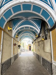 archway in the old town