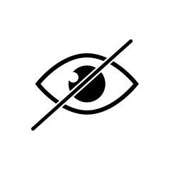 Eye password hide icon