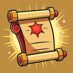 Ancient Scrolls with a Vintage Feel for Historical Art, Old Paper Textures, Antique Writing Concepts, Cultural Illustration, and Classic Design Projects