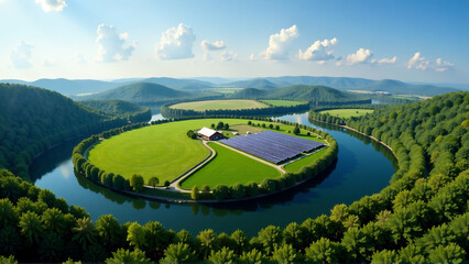 Eco-Harmony: Farm in a Living Landscape