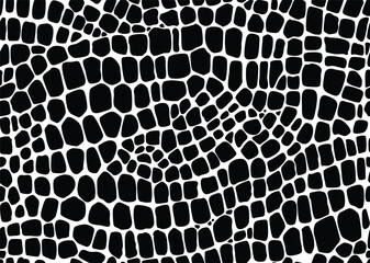Crocodile skin seamless pattern design texture pattern, animal skin pattern.	
