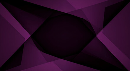 Deep Purple Abstract Background: Geometric Design for Presentations and Web Design