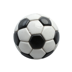 Obraz premium 3d icon, soccer ball on transparent png