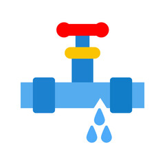 plumbing icon in different style vector illustration. two colored and black plumbing vector icons designed in filled, outline, line and stroke style can be used for web, mobile, ui
