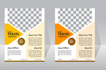 Travel Flyer Design Template