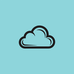 vector cloud icon