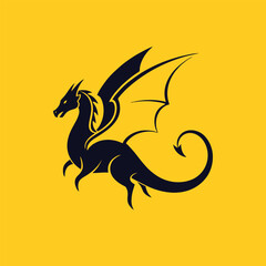 vector image of a dragon