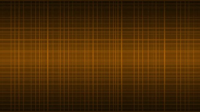 Orange random grid line technology abstract animated background