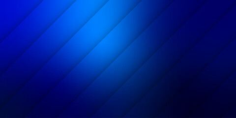 Obraz premium Modern Blue Gradient Background. Vibrant Abstract Design. Bg. Vector Illustration. Wallpaper