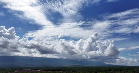 Beautiful natural clouds, cambodia
