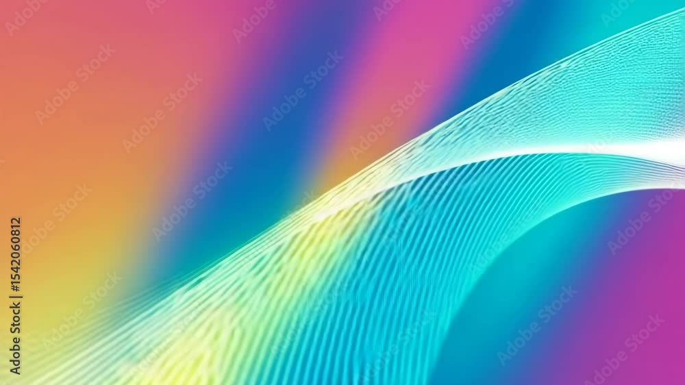 Aufkleber dynamic colorful digital wave abstract background for creative projects