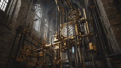 Big Ben clock mechanism. - Powered by Adobe