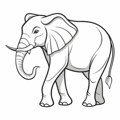 elephant cartoon illustration