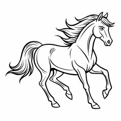 horse vector illustration