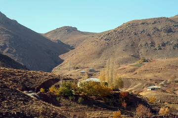 rural autumnal scenery