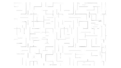 Minimalist Black Line Art with Abstract Geometric Shapes