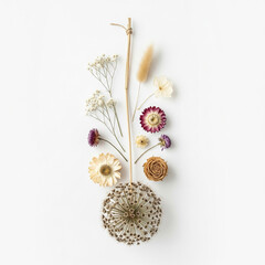 Naklejka premium dried flower of The Pendulum II