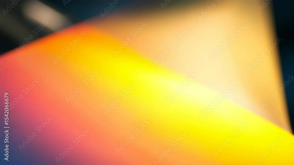 Poster close-up of colorful gradient abstract background with warm and cool hues
