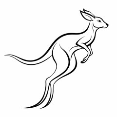 silhouette of a goat