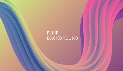 fluid background design 