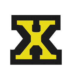 Obraz premium Letter X collage 