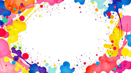 Greeting card template. 
AI generated image, ai