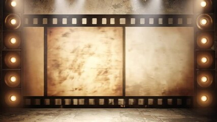 grunge film strip