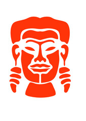 statue angkor temple