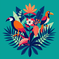 bird on branch