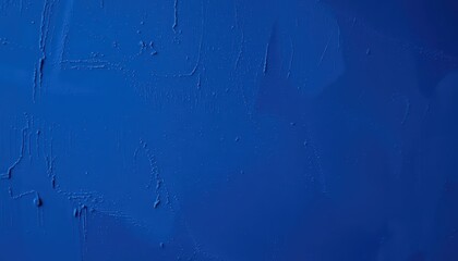 Abstract background of deep blue textured paint