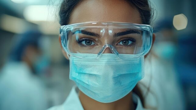 female scientist in laboratory