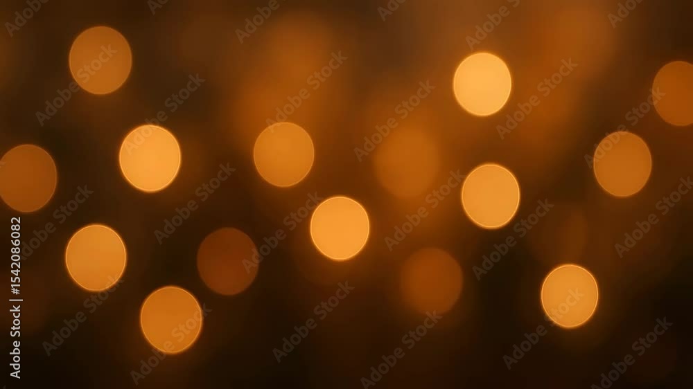 Aufkleber a mesmerizing display of soft, warm bokeh lights creating a dreamy atmosphere. perfect for conveying