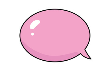 Retro speech bubble. Talk bubble text, chat box, in retro style