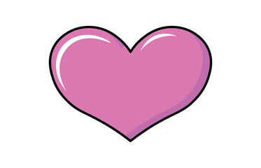 Retro speech bubble heart. Talk bubble text, chat box, in retro style