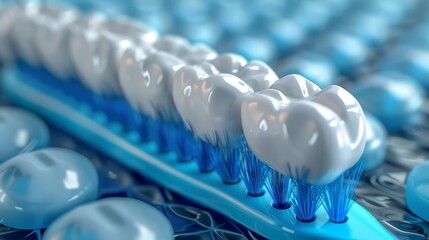 Exploring the importance of oral hygiene and dental health through 3d visualization techniques