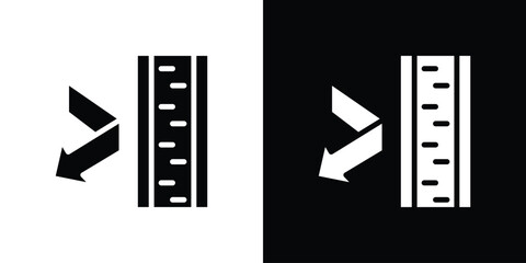 Insulation icon black silhouette for web, and mobile app