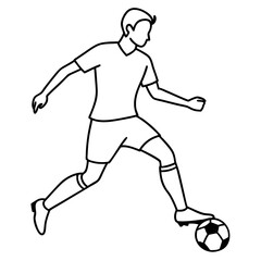 football player silhouette