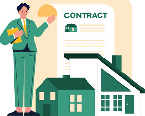 Man in Real Esate Business