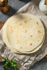 Homemade Mexican Flour Tortillas