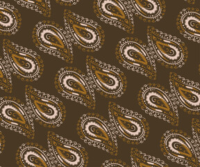 Seamless Geometric Floral Pattern Vector Illustration – Colorful Square Design for Wallpaper and Decorative Texture Backdrops