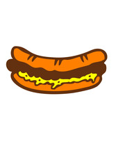cassecroute sandwish hamburger hot dog