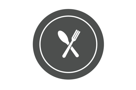 Tablespoon And Fork - Vector
