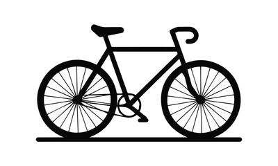 Bicycle Silhouette Vector