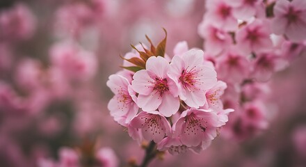 beautiful cherry blossom flower background