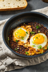 Healthy Chili Crisp Oil Fried Eggs