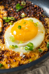 Healthy Chili Crisp Oil Fried Eggs