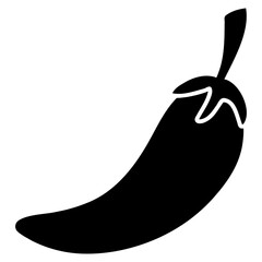 chili pepper icon logo vector