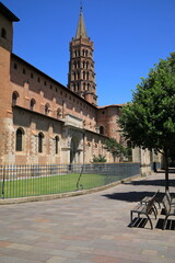 Saint Sernin basilica in Toulouse, France (UNESCO World Heritage Site)