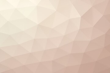 Obraz premium Soft Geometric Triangle Composition