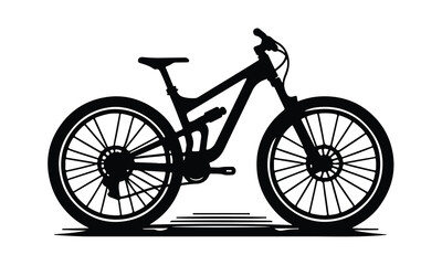 Bicycle Silhouette Vector